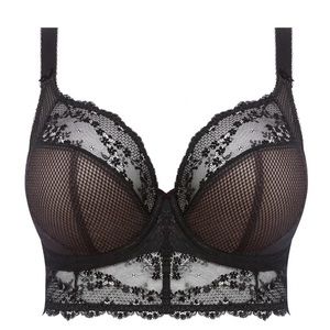 Elomi Charley Bralette Lace Black 38J